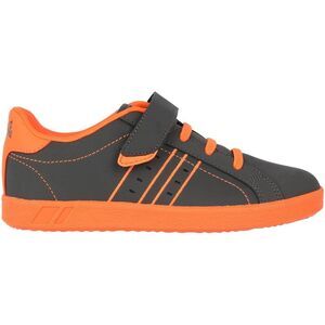 Lonsdale Childrens/Kids Oval Sneakers / Gray/Orange